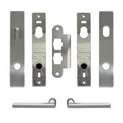 FSB 1035 Single Set for Keyed Lock FSB 1035 Single Trim Set Satin for Keyed Lock
